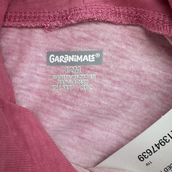 Garanimals Girl's Sweat Suit Jog Outfit Pink Yellow Tie Dye Size 12 Months - Picture 2 of 8